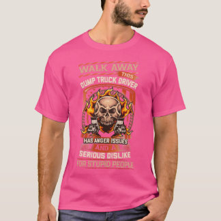 Camiseta Driver de caminhão de bombordo sarcástico 12