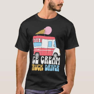 Camiseta Driver de caminhão sorvete Sundae Gelato Dessert