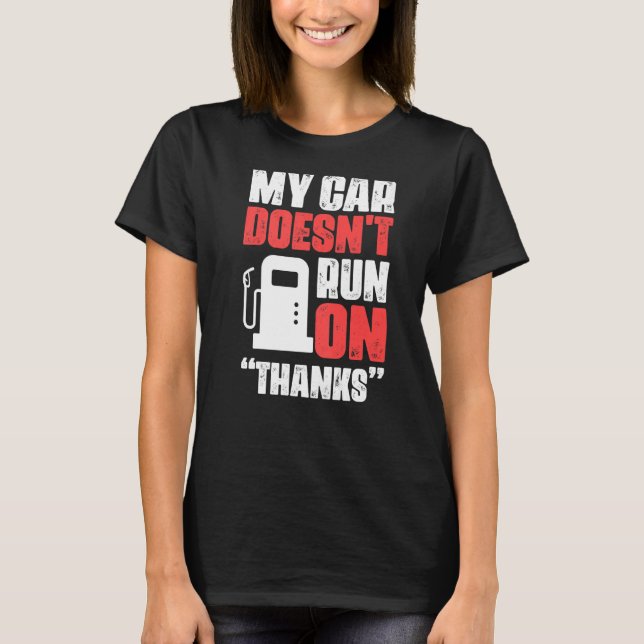 Camiseta Driver de Chauffer Limo do Rideshare Professional (Frente)