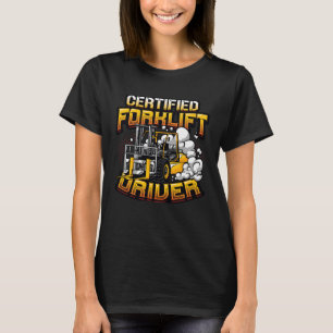 Camiseta Driver de empilhadeira certificado