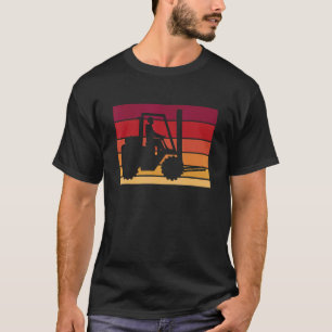 Camiseta Driver de empilhamento retroativo Vintage