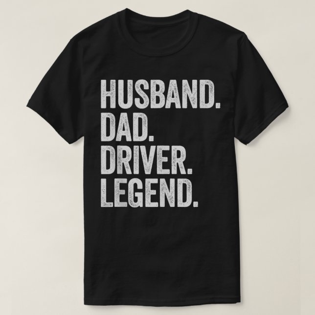 Camiseta Driver De Pai Hus Vintage 2 (Frente do Design)