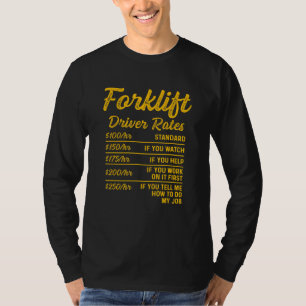 Camiseta Driver de Taxas de Operador do Formatador 3