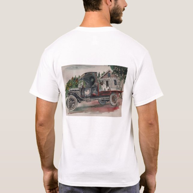 Camiseta Driver do assento traseiro (Verso)
