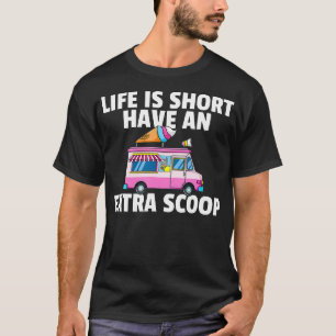 Camiseta Driver do Sorvete de Presente de Caminhão sorvete