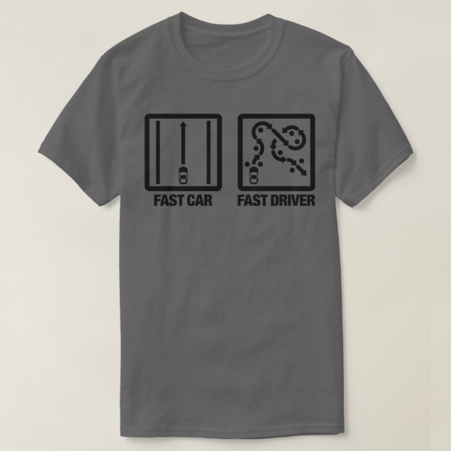 Camiseta Driver Fast Car 1 (Frente do Design)