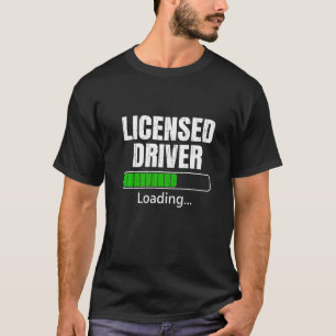 Camiseta Driver Licenciado Carregando Gráfico de Cabina de