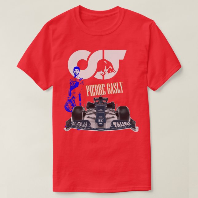 Camiseta Driver Pierre Gasly Racing (Frente do Design)