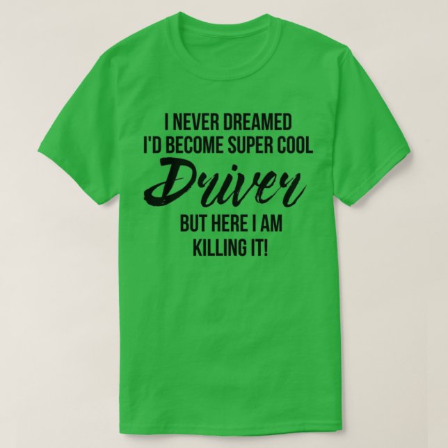 Camiseta Driver super Legal (Frente do Design)
