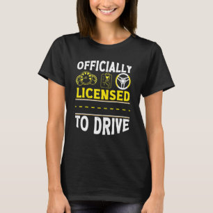Camiseta Drivers aprovados testam nova licença de conduç
