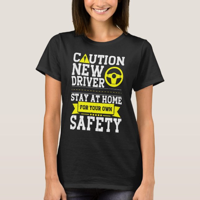 Camiseta Drivers aprovados testam nova licença de condução (Frente)