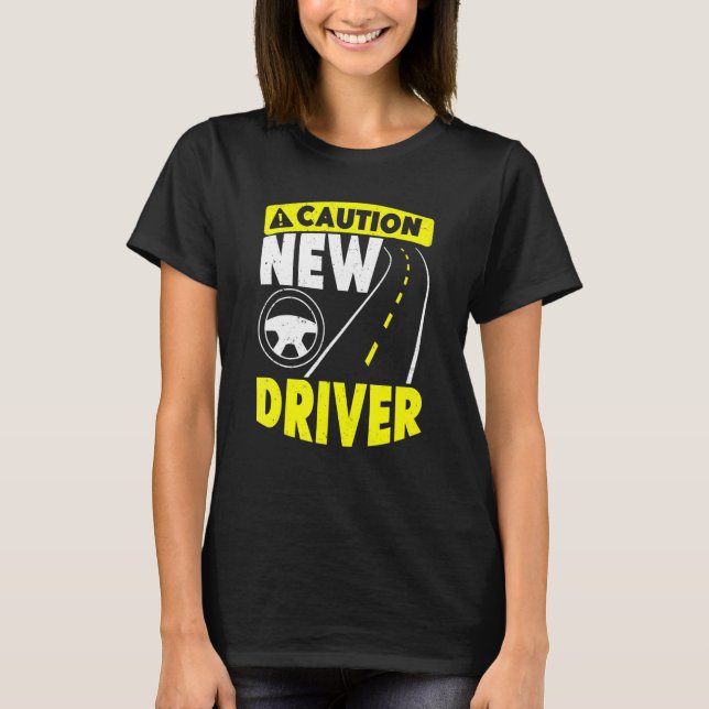 Camiseta Drivers aprovados testam nova licença de condução (Frente)