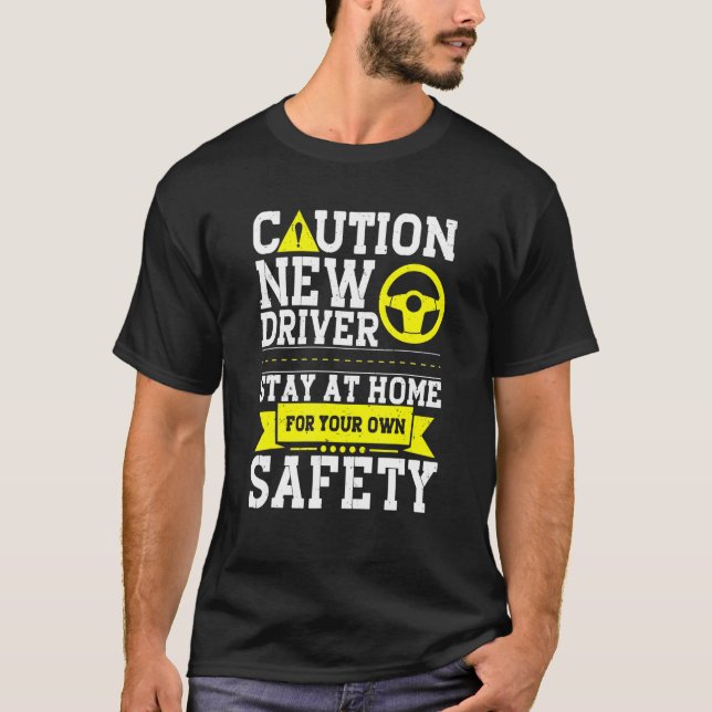Camiseta Drivers aprovados testam nova licença de condução (Frente)
