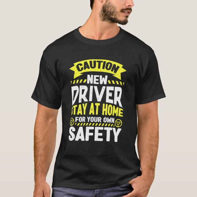 Camiseta Drivers aprovados testam nova licença de condução (Frente)