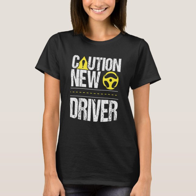 Camiseta Drivers aprovados testam nova licença de condução (Frente)