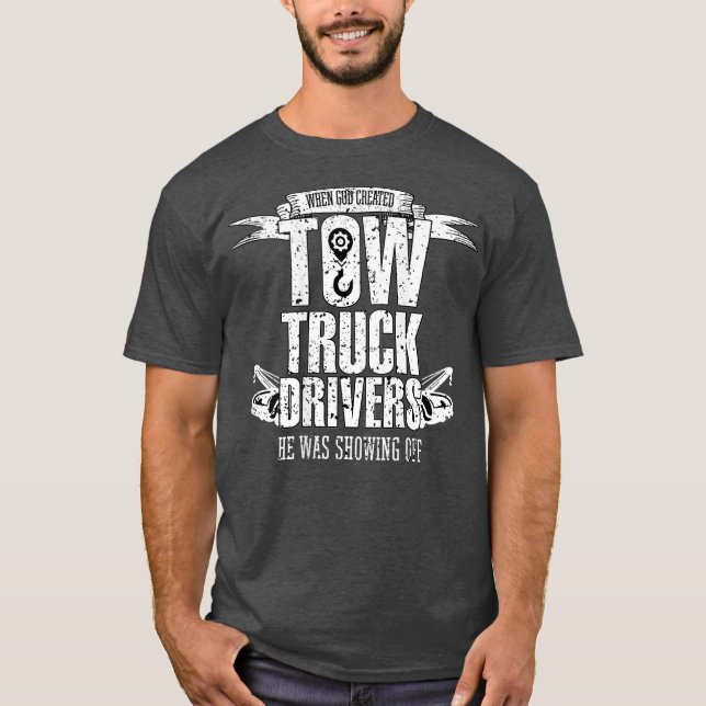 Camiseta Drivers De Caminhão Orgulhosos (Frente)