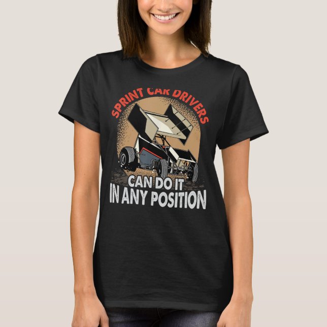Camiseta Drivers De Carros Sprint Podem Fazê-Lo Em Qualquer (Frente)
