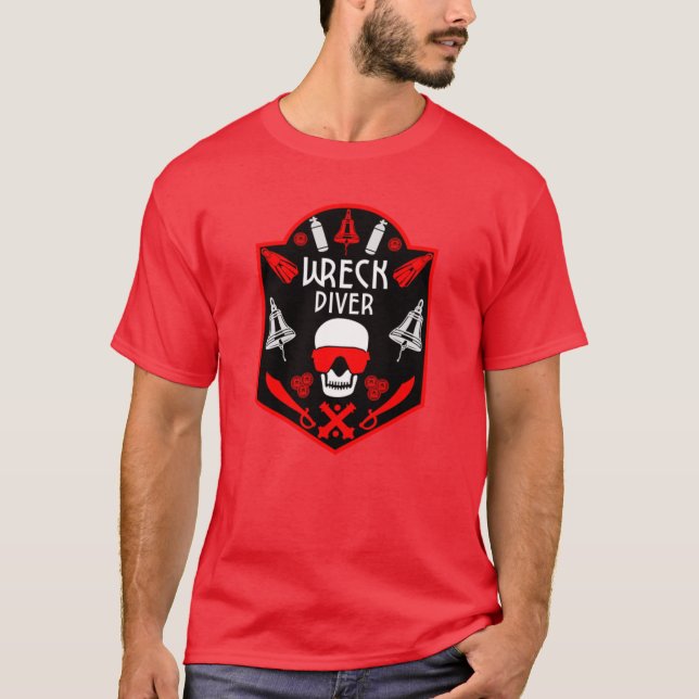 Camiseta Drivers de naufrágio (Frente)