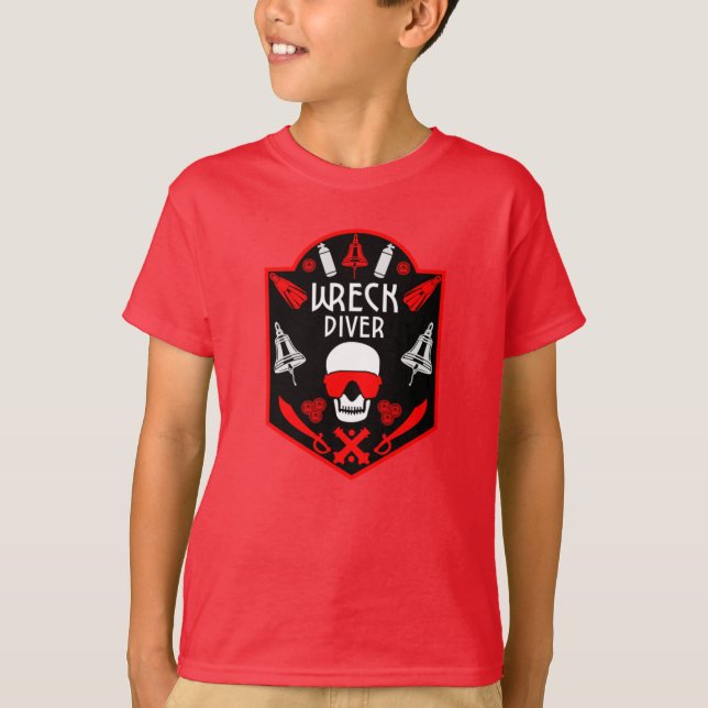 Camiseta Drivers de naufrágio (Frente)