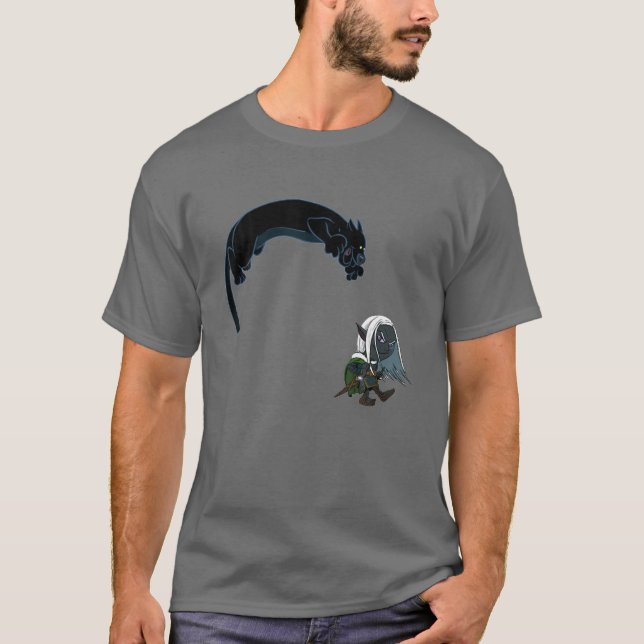 Camiseta Drizzt E Guenhwyvar (Frente)