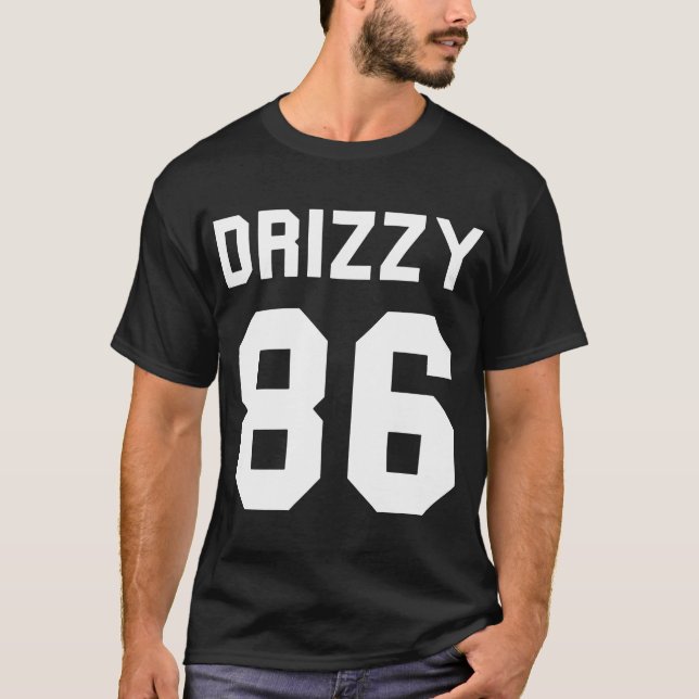 Camiseta Drizzy Drake que imprime a parte dianteira do (Frente)