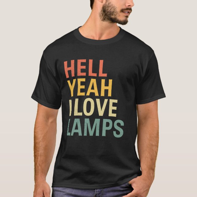 Camiseta Droga, Eu Amo Lâmpadas Piada Mothman Críptido Crip (Frente)