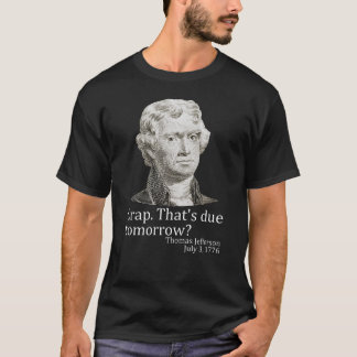 Camiseta Droga Que Vence Amanhã Jefferson 4 de Julho