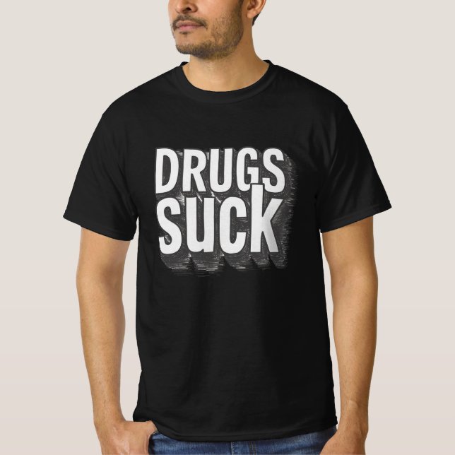 Camiseta Drogas Chupam (Frente)