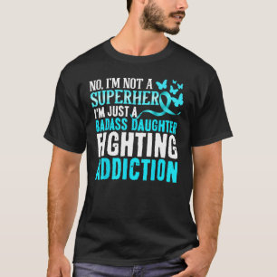 Camiseta Drogas de Jogo de Álcool Recuperação de Vícios