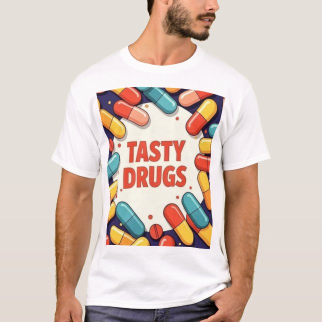 Camiseta Drogas Gostosas  (Frente)