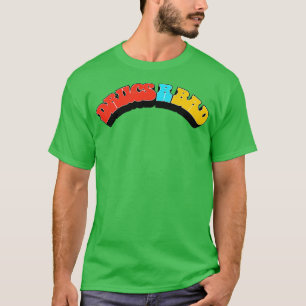 Camiseta Drogas R Estilo Desvanecido Ruim 80s Estética