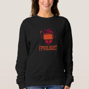 Camiseta Drone De Vista De Primeira Pessoa Para Um Piloto D