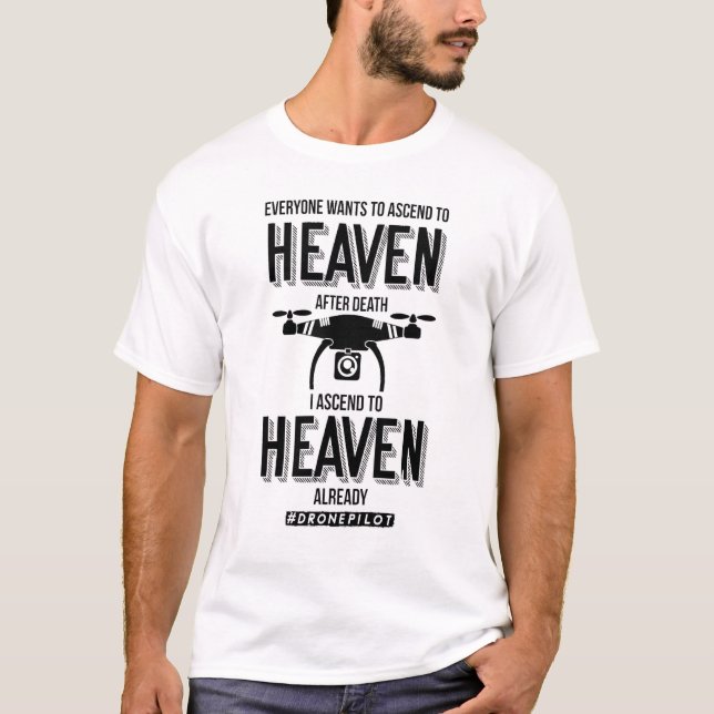 Camiseta Drone Footage Fpv Dronepilot (Frente)