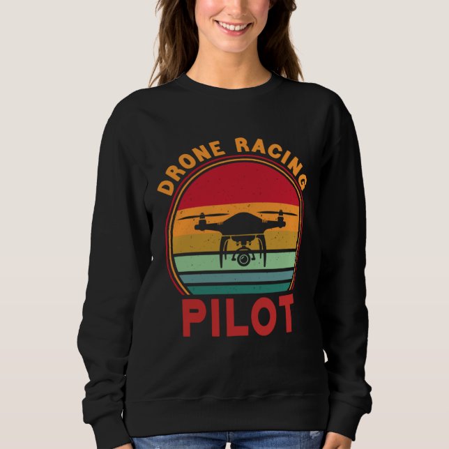 Camiseta Drone Pilot FPV Quadcopter Drone Racing Pilot (Frente)