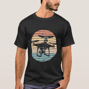 Camiseta Drone Quadcopter Piloto Drone Drone Piloto Drone V