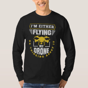 Camiseta Drone-Quadros De Drone-Drone Fpv