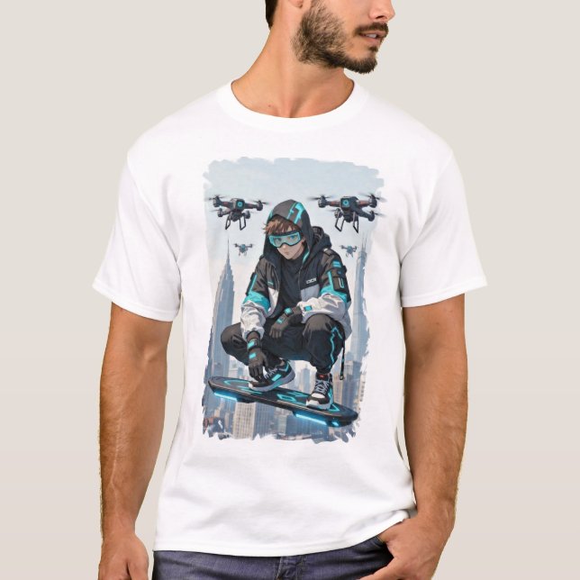 Camiseta Drone Rider (Frente)