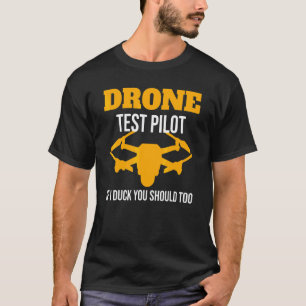 Camiseta Drone Test Pilot Quadcopter