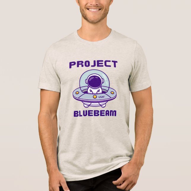 Camiseta Drones New Jersey UFO Project BlueFeixe (Frente)
