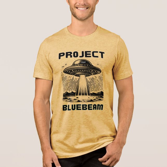 Camiseta Drones New Jersey UFO Project BlueFeixe (Frente)