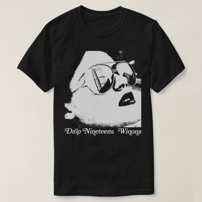 Camiseta Drop 90s Winona 90s Shoegaze Design (Frente do Design)