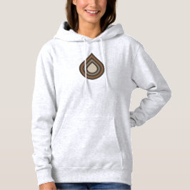 Camiseta Drop Layered Artwork Women's Hooded Sweatshirt