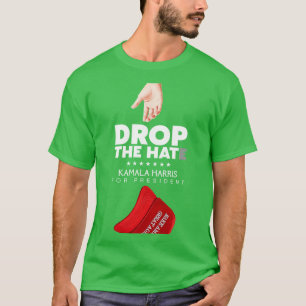 Camiseta DROP THE HATE Kamala For 2024 Hoodie