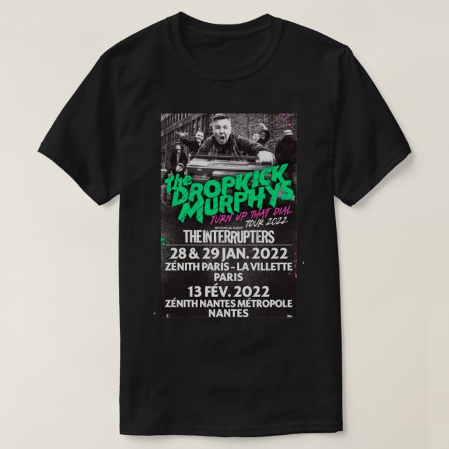 Camiseta Dropchut Murphys (Frente do Design)