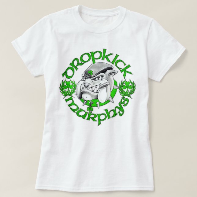 Camiseta Dropchut Murphys música Genres Celtic punk; ?stree (Frente do Design)