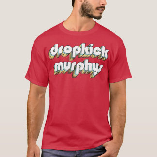 Camiseta Dropchut Murphys Retro Rainbow Typografia Rua Desb