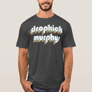 Camiseta Dropchut Murphys Retro Rainbow Typografia Rua Desb
