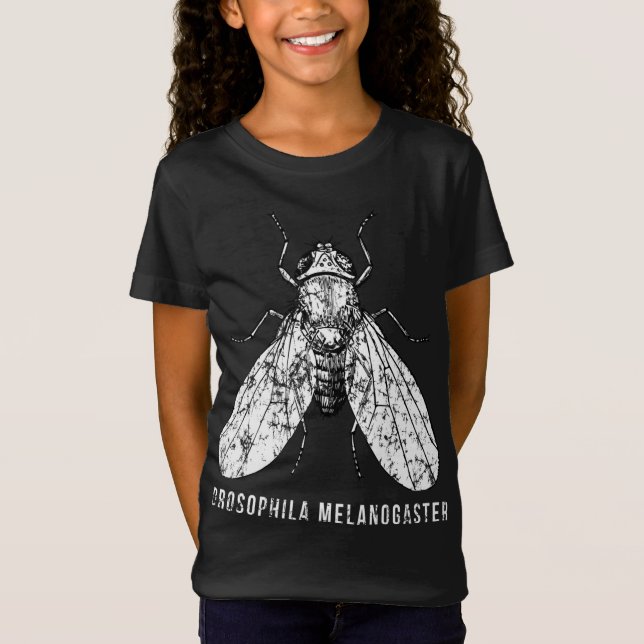 Camiseta Drosophila Melanogaster para Cientistas e Pesquisa (Frente)