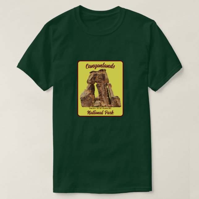 Camiseta Druid Arch Canyonlands N.P. (Frente do Design)