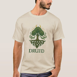 Camiseta Druid — Guardião da Natureza e Magia Selvagem